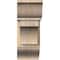 Ekena Millwork Westlake Traditional Rough Sawn Bracket w/ Offset Brace, Douglas Fir, 8"W x 20"D x 20"H BKT0806X20X20WTL01RDF - alternate 2